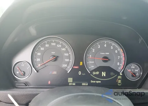 2015 BMW M4 from USA, damaged, VIN WBS3R9C57FK333929